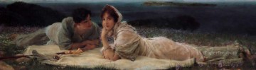 a world of their own Romantic Sir Lawrence Alma Tadema Oil Paintings